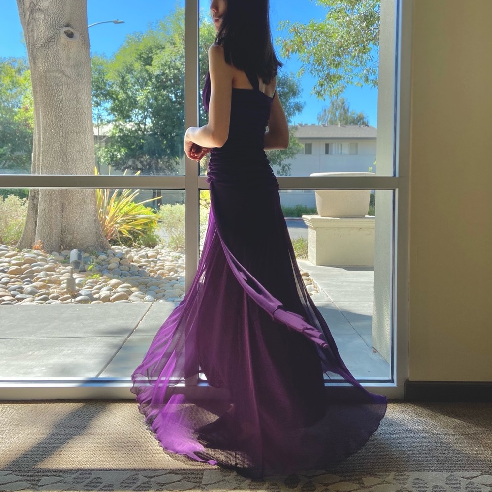 Most gorgeous vintage 90s to 2000s sleeveless formal gown prom dress